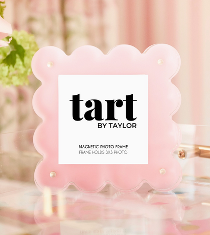 LIGHT PINK MINI ACRYLIC PICTURE FRAME