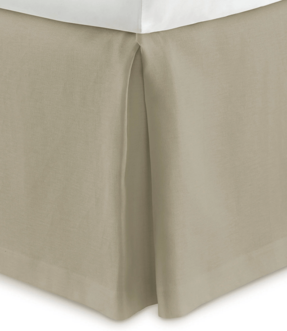 MANDALAY TAILORED LINEN BEDSKIRT product image highlighting color, material, and overall design