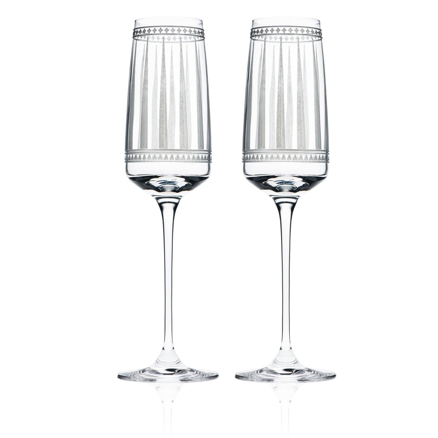 MARRAKECH CHAMPAGNE GLASS (Set/2)   Product image highlighting color, material, and overall design