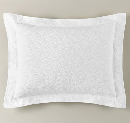 MONTAUK MATELASSE SHAM product image highlighting color, material, and overall design