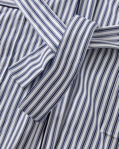 Close up texture shot of men's cotton robe