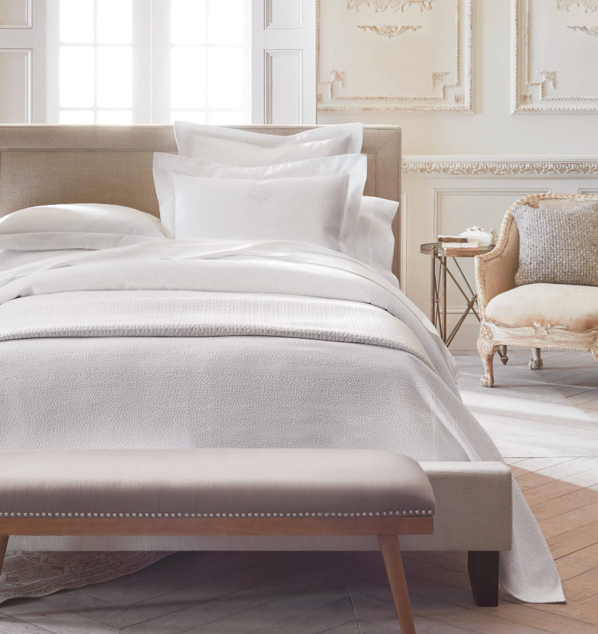 MONTAUK JULIET MATELASSE COVERLET