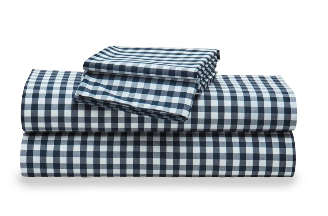 Navy Gingham