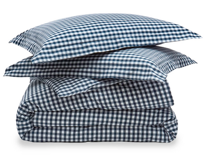 Navy Gingham
