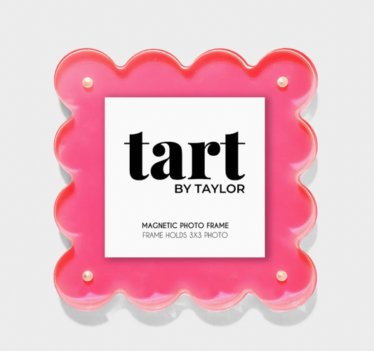 NEON PINK MINI ACRYLIC PICTURE FRAME