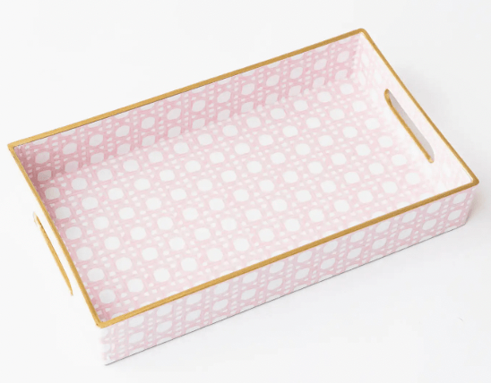 Pink Cane Tray