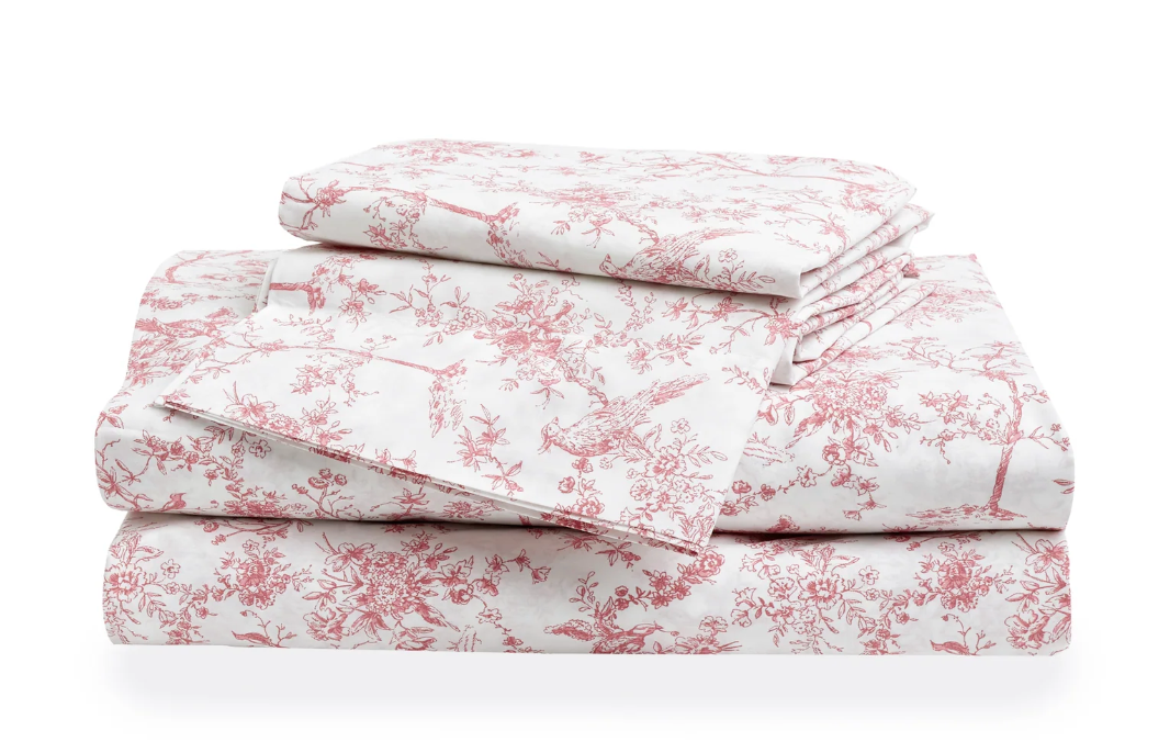 Pink Toile