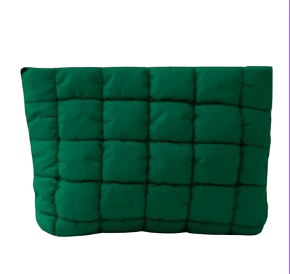 QUILTED PUFF TOILETRY BAG - Shannan Bower Home