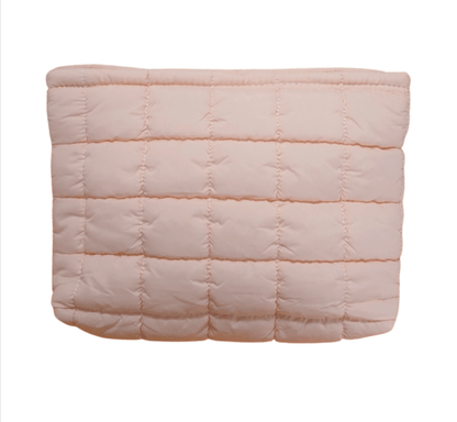 QUILTED PUFF TOILETRY BAG - Shannan Bower Home