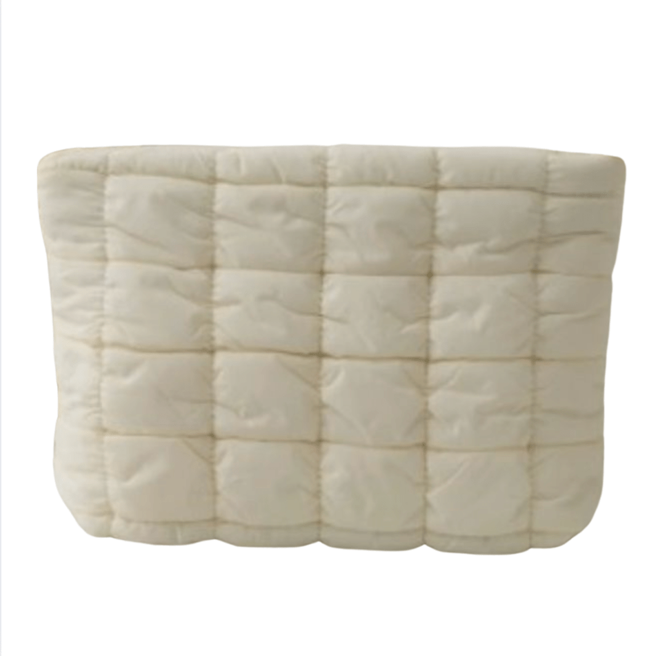 QUILTED PUFF TOILETRY BAG - Shannan Bower Home