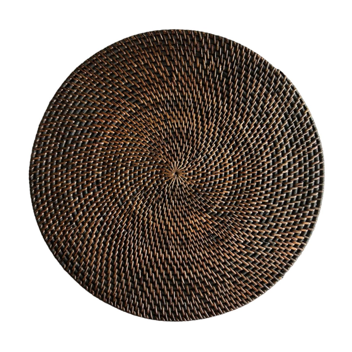 ROUND RATTAN PLACEMAT product image highlighting color, material, and overall design