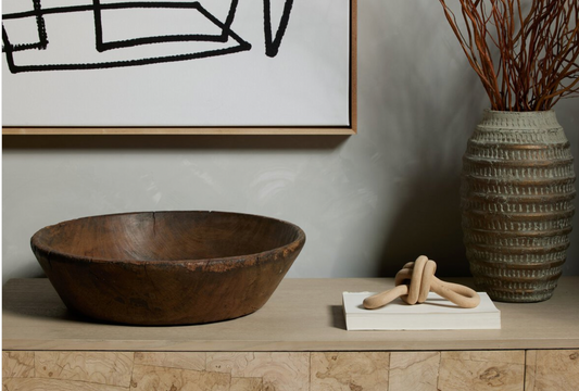 RECLAIMED WOODEN BOWL