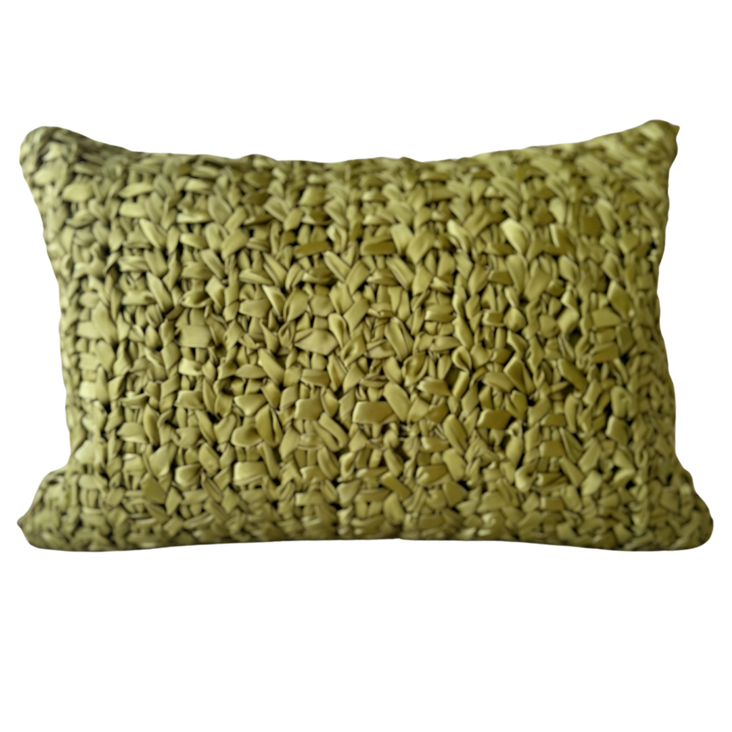 RIBBON KNIT PILLOW
