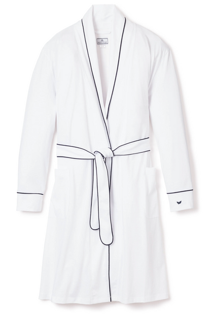 White with Navy