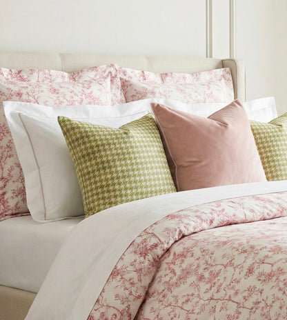 TOILE PERCALE DUVET SET product image highlighting color, material, and overall design