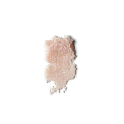 Patch of pinkish-brown powder on a white background
