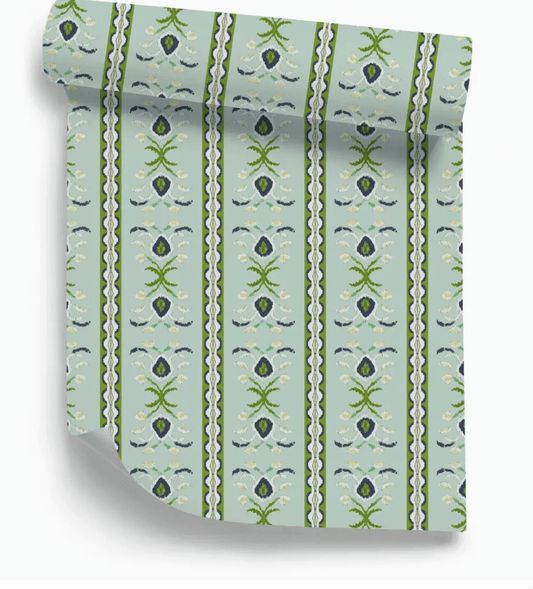 Laura Park Rosemary Lagoon Peel + Stick Wallpaper