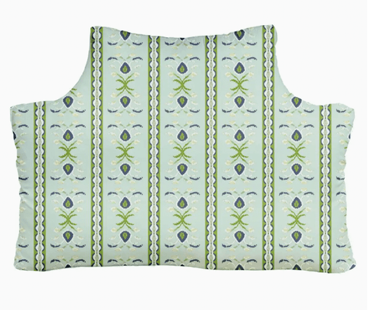 Laura park green headboard pillow