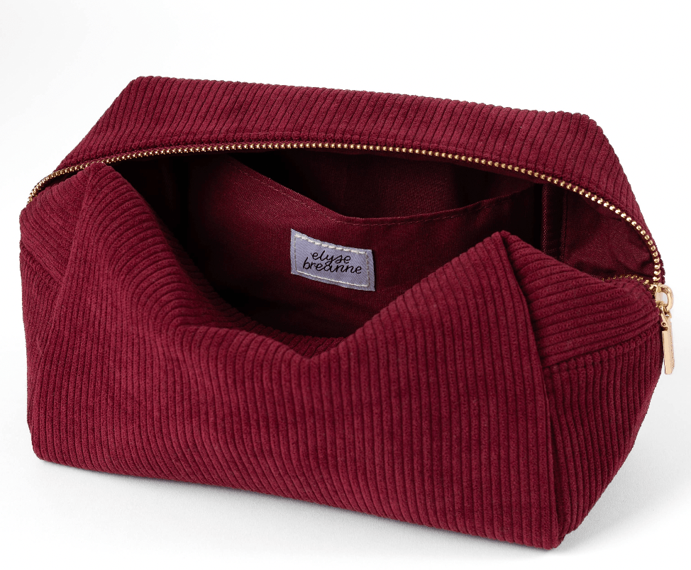 CORDUROY TOILETRY BAG - Shannan Bower Home