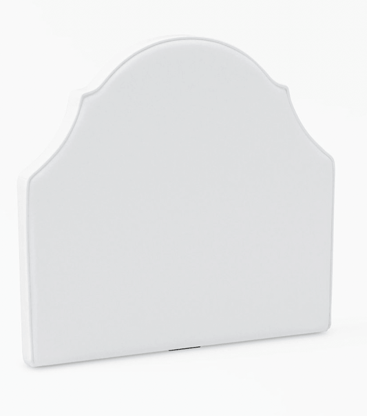 White Wall Mount Headboard