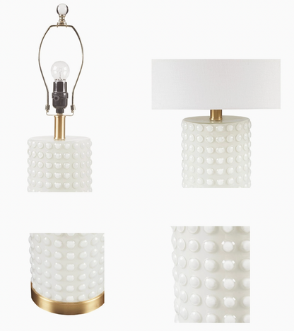 Textured Dot Lamp