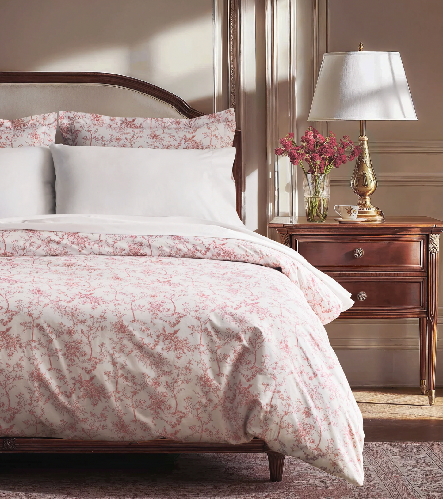 TOILE PERCALE DUVET SET product image highlighting color, material, and overall design