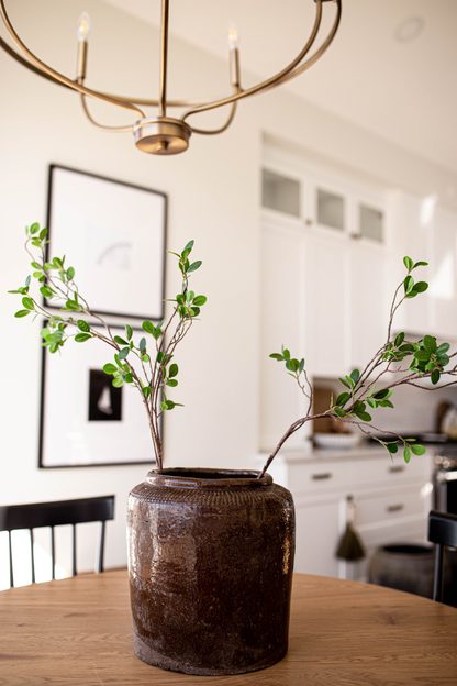 VINTAGE UMBER POT