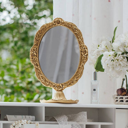 VINTAGE VANITY MIRROR product image highlighting color, material, and overall design