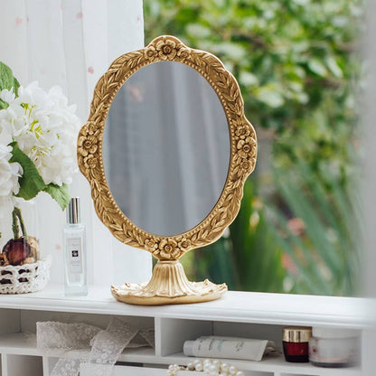 VINTAGE VANITY MIRROR product image highlighting color, material, and overall design
