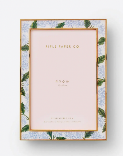 Hydrangea Picture Frame