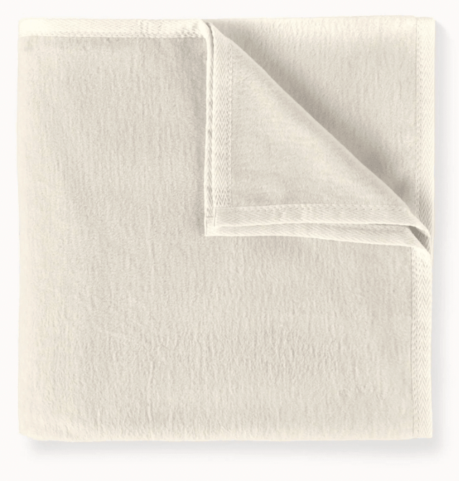 Monogrammed throw blanket — The Kyle dorm bedding bundle