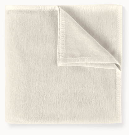 Monogrammed throw blanket — The Kyle dorm bedding bundle