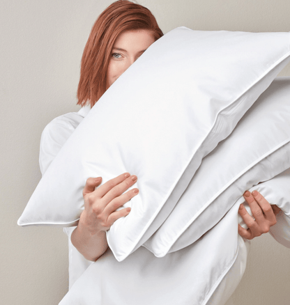 WHITE GOOSE DOWN PILLOW product image highlighting color, material, and overall design