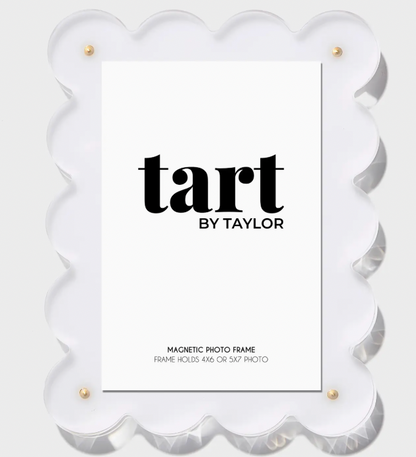 WHITE ACRYLIC PICTURE FRAME