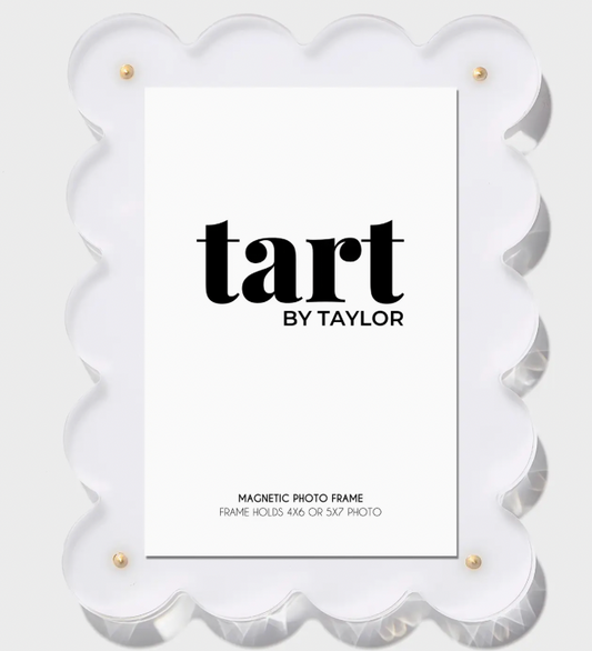 WHITE ACRYLIC PICTURE FRAME