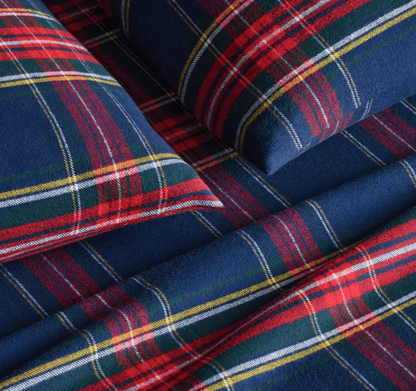 FLANNEL SHEET SETS - TARTAN - Shannan Bower Home