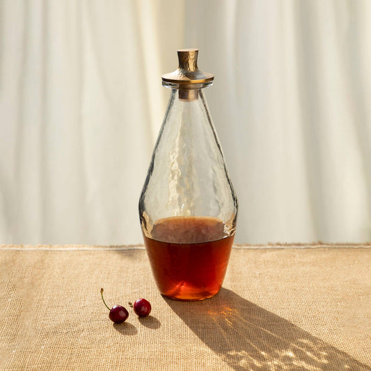 PEBBLED DECANTER