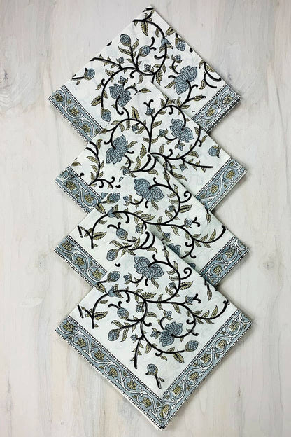 FLORAL DINNER NAPKIN - Shannan Bower Home