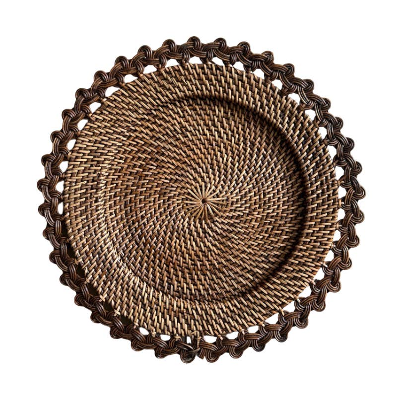 HANDWOVEN RATTAN PLACEMAT - Shannan Bower Home