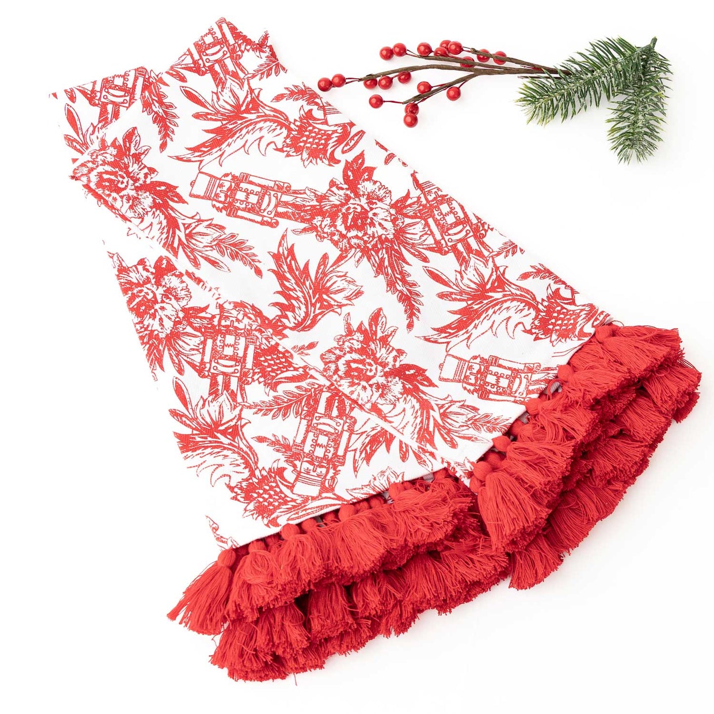 NUTCRACKER TOILE KITCHEN TOWEL - Shannan Bower Home