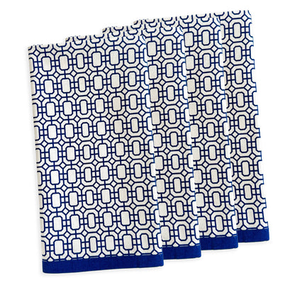 NEWPORT DINNER NAPKIN BLUE ( Set of 4 )