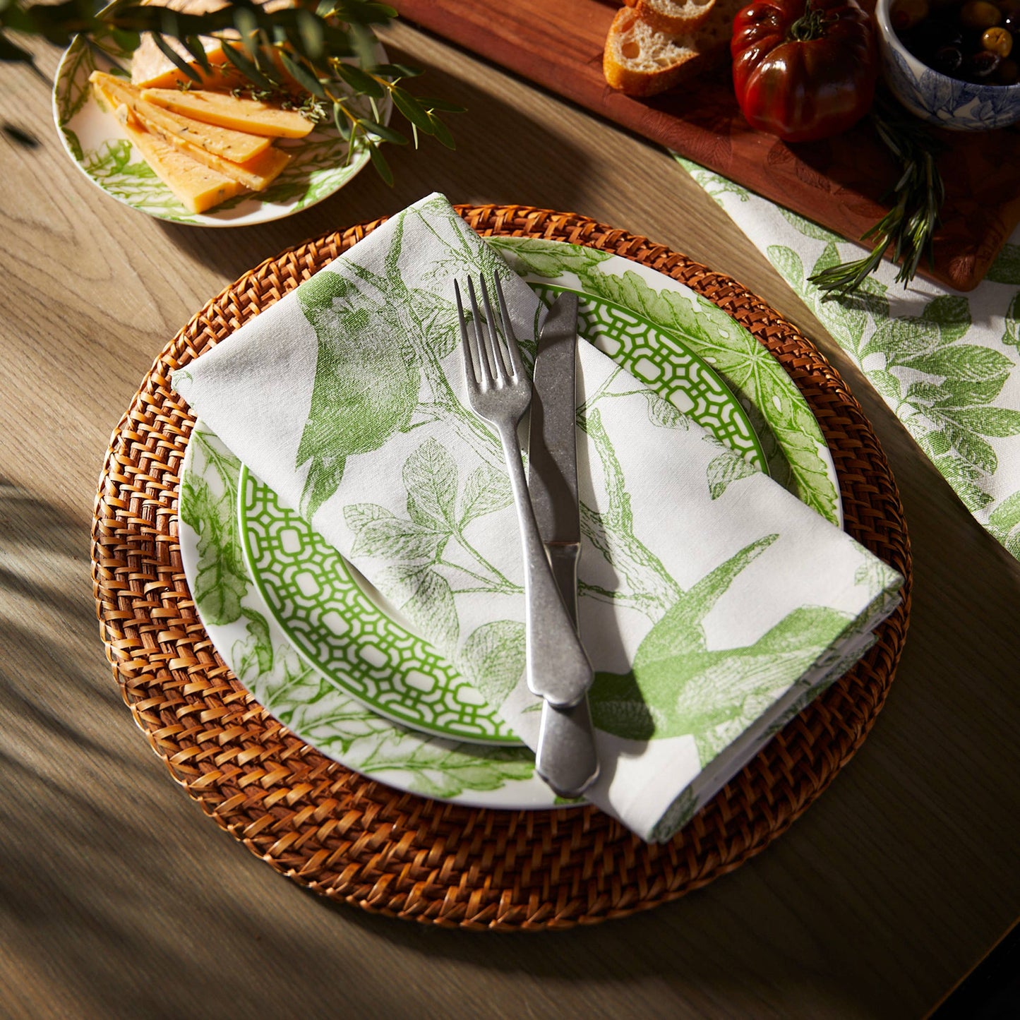 ARBOR DINNER NAPKIN VERDE ( Set of 4 )