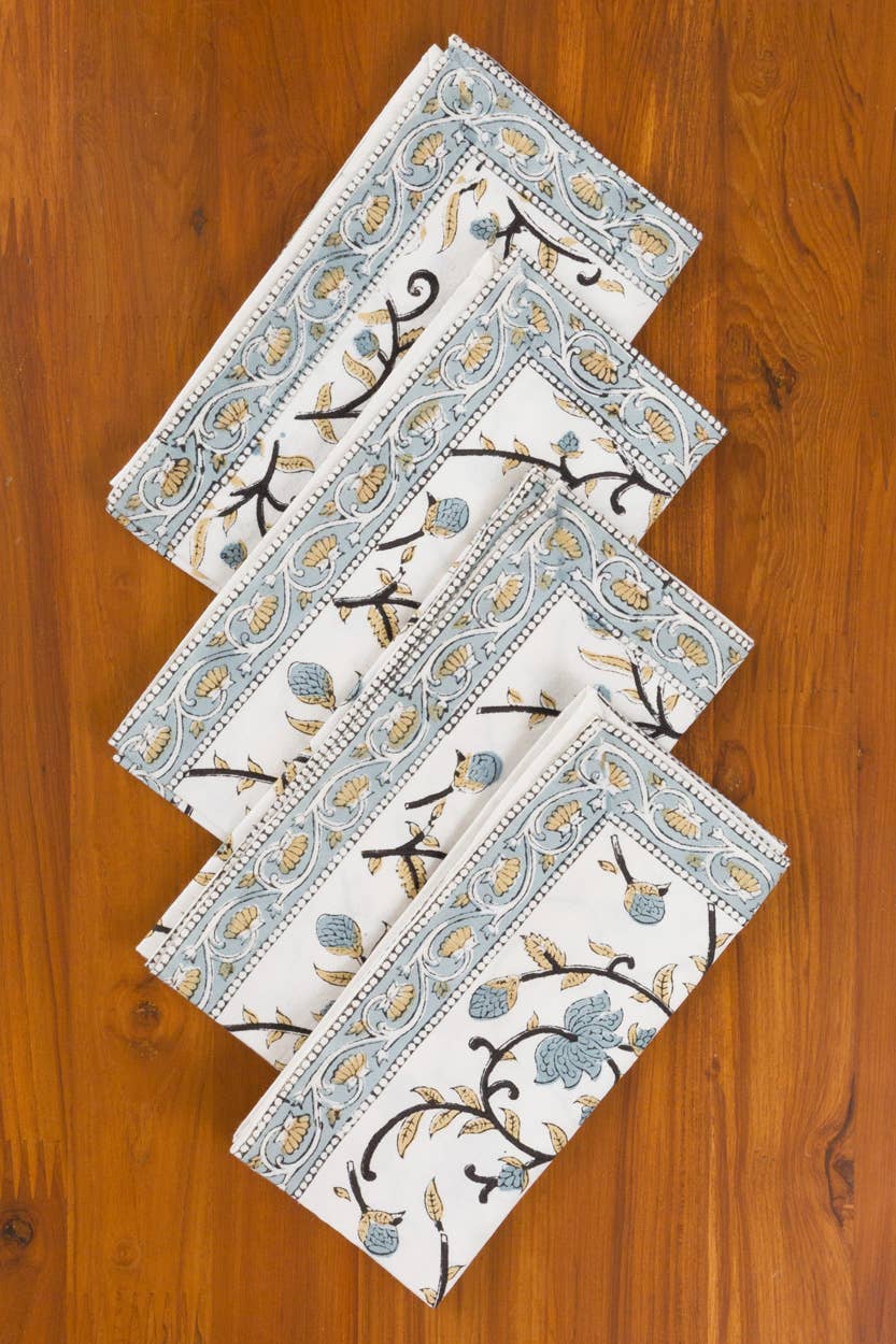 FLORAL DINNER NAPKIN - Shannan Bower Home