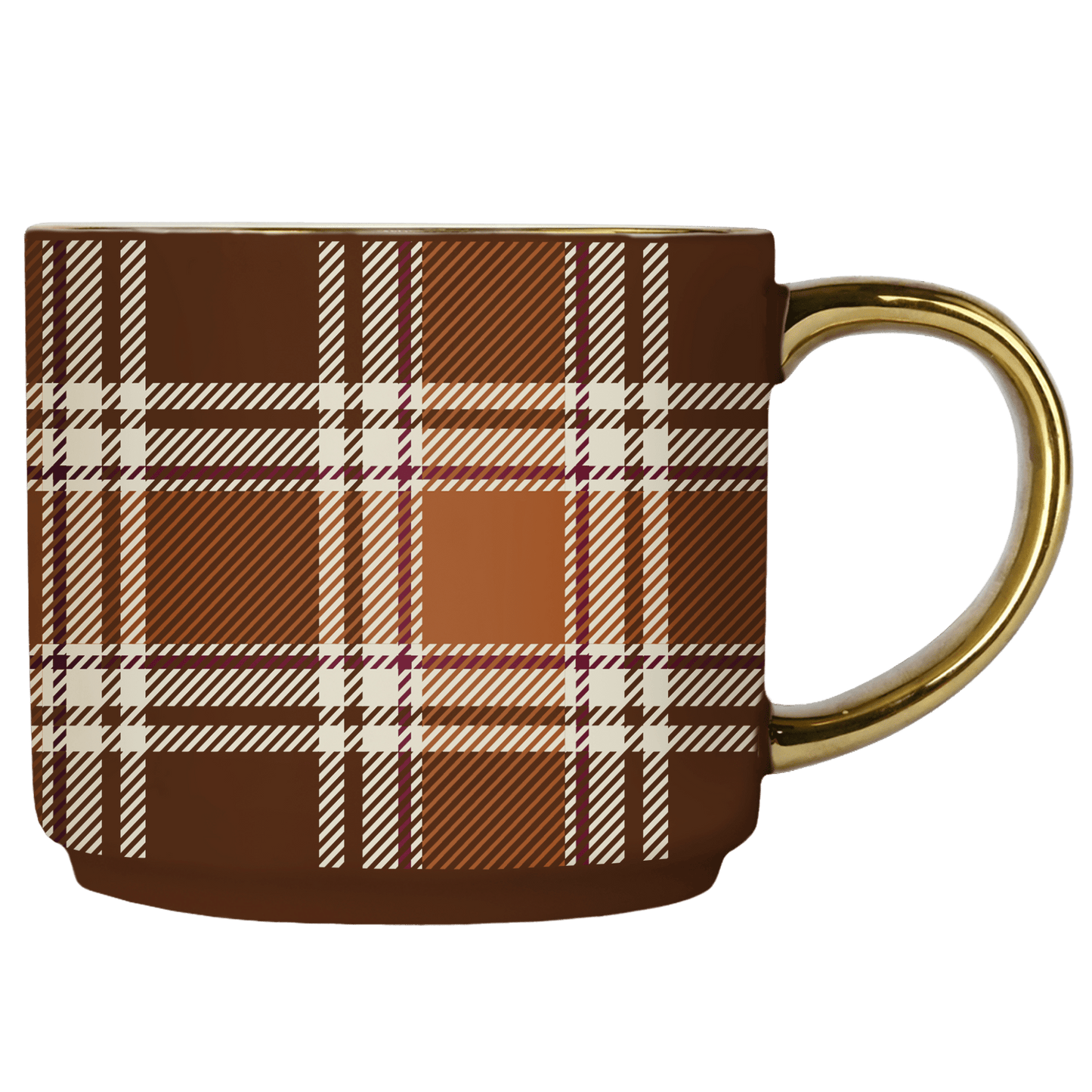 FALL PLAID COFFEE MUG - Shannan Bower Home