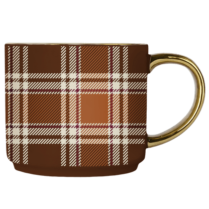 FALL PLAID COFFEE MUG - Shannan Bower Home