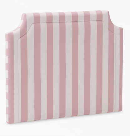 Pink Stripe Wall Mount Headboard