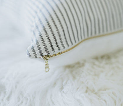 TICKING STRIPE PILLOW